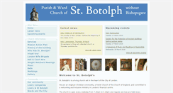 Desktop Screenshot of botolph.org.uk